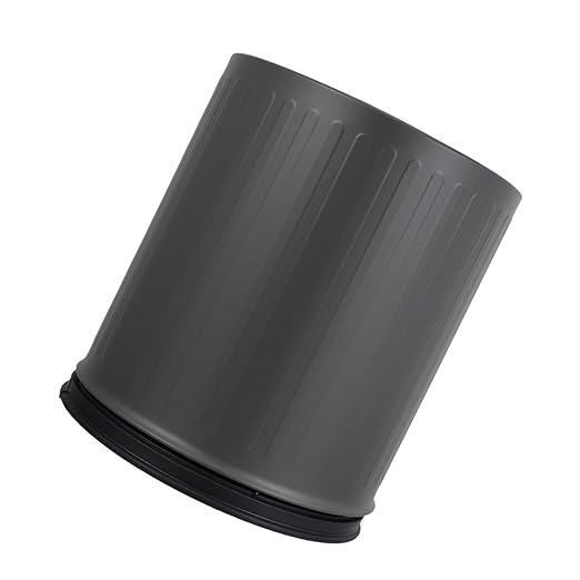 Healifty Double Open Top Trash Can Large Capacity Bathroom Wastebasket for Bedroom Office Kitchen Space-Saving Modern Design