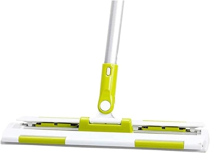 Flat Clip Mop Stainless Steel Telescopic Rod Floor Removal Convenient Household Kitchen Cleaning
