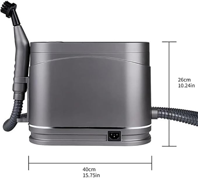 Handheld Steam Cleaner High-temperature and High-pressure Steam Cleaning Machine 15+S Instant Heating 1200ML Water Tank with 8 Pcs Accessories for Kitchen Home Furniture and Car