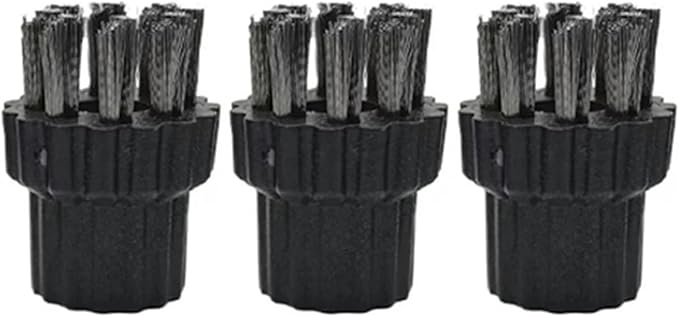 Carpet Cleaning Machine Accessories M8 for Steam Mop Brush Head for Steam Mop Brass Brush Head Steel Brush Head Household Supplies Cleaning Vacuum Parts Accessory(M8 Stainless Steel)