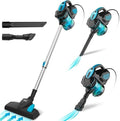 Powerful 18Kpa Suction Stick Vacuum Cleaner Blue