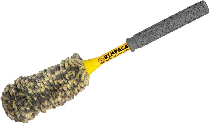 Chemical Guys Rimpaca Ultimate Wheel Brush Set - 3-Piece Wheel Cleaner Brush Kit with Soft Bristle Brushes for Cars Trucks SUVs Motorcycles and RVs - Safe for Rims Grilles and Tight Areas