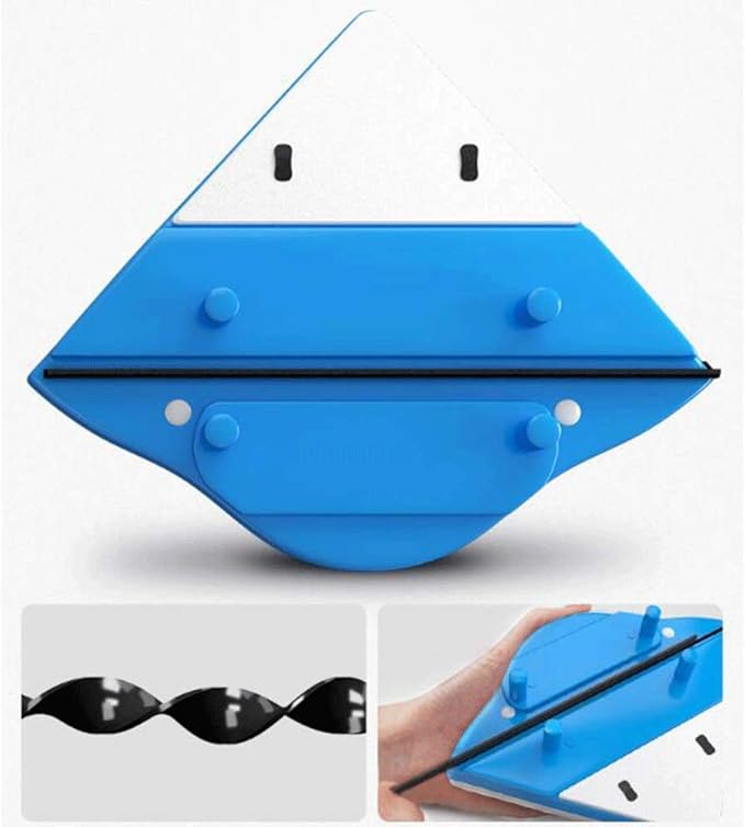 Glass Wiper -Household Double-Sided Window Cleaner Magnetic Cleaning Tool for High-Rise Double-Layer
