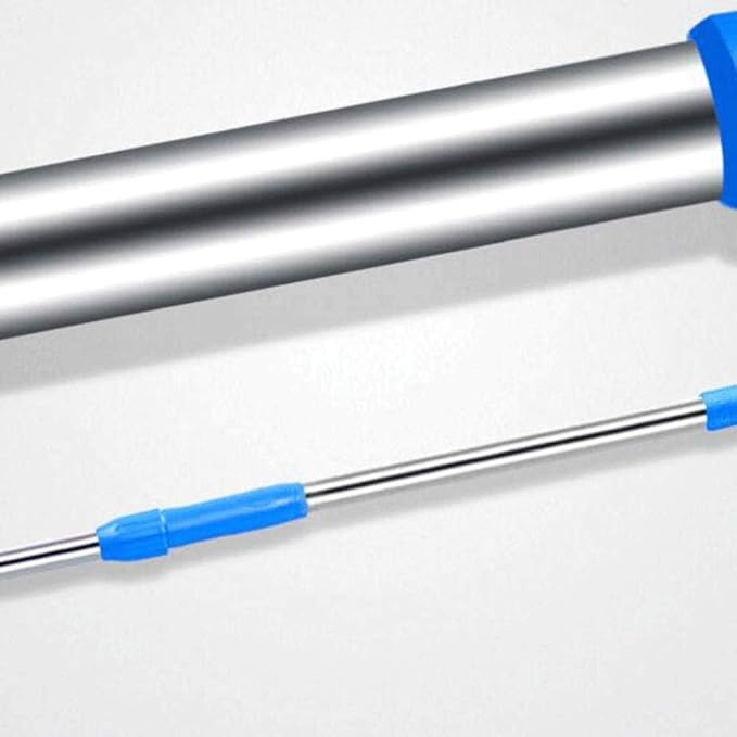MopMicrofiber Hardwood Floor Mop - Stainless Steel Handle with Extension and Reusable Pads for Wet or Dry Cleaning