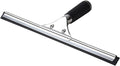 Scraping Glass Window Brush Style Glass Cleaning Wiper Single-Sided Window Cleaning Floor(Black 30cm)
