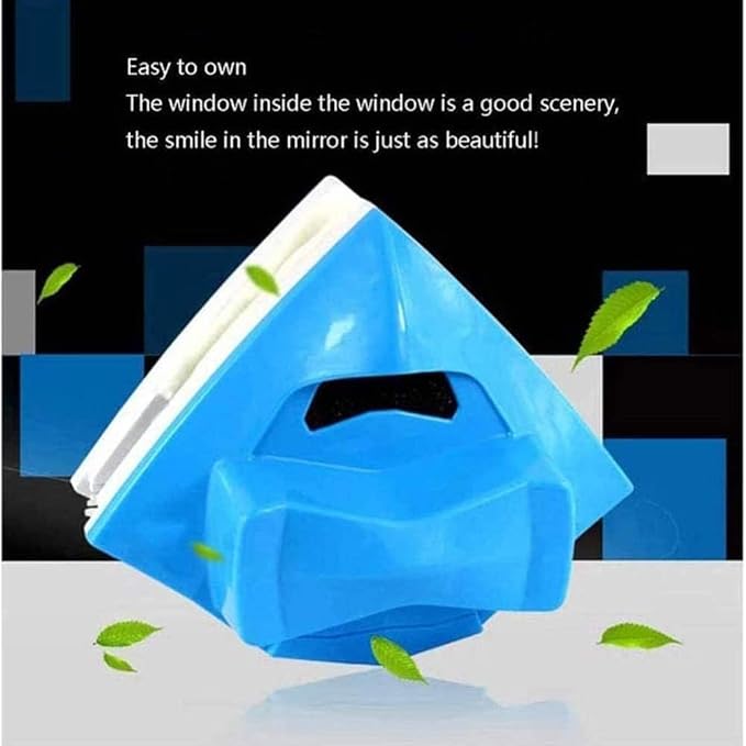 Outside Magnetic Window Cleaner Window Cleaner Double-Sided Window Cleaning Brush Tools Fit for High-Rise Glass Windows15-24Mm Double-Layer Glass