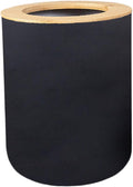Compact Wastebasket for Bathroom and Bedroom Use Black