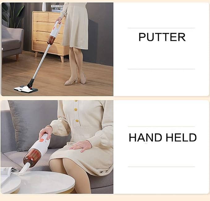 Cordless Wet Dry Vacuum Cleaner and Mop All in One Mop and Vacuum Cleaner in One Light Weight Powerful Stick Vacuum Cleaner Rechargeable Upright Vacuum Cleaner for Home Hard Floor Pet Hair