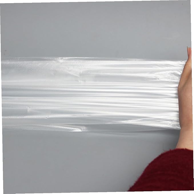 6 Rolls Small Plastic Trash Bags Thickened Garbage Bags for Home Bedroom Bathroom Wastebasket Liners Flat Mouth Roll for Kitchen Cleaning