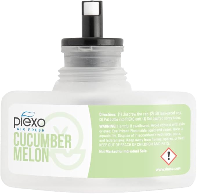 EZbrnd Piexo Cucumber Melon Air Freshener Refill Cartridge 120ml (4.0 oz) x 6 pk PXO-008