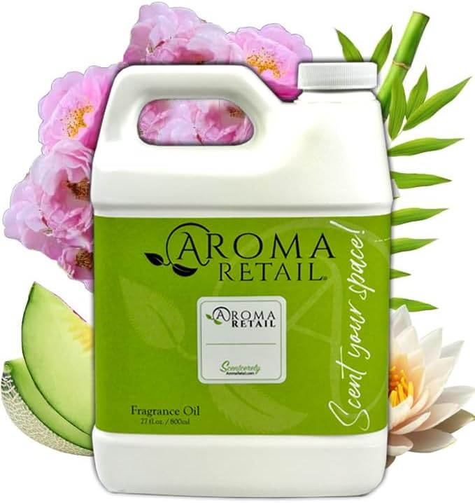 Aroma Retail Fragrance Oil Refill for Scent Machine Aroma Diffuser (27 fl oz Green Bamboo)