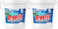 DrainFix &amp Septic Restorer - 5 Gal Professional Strength Formula - Patented Septic Tank Treatment Grease Trap Cleaner Commercial Residential Hotel &amp Restaurant - Exxon Valdez Tech - 2 Pack