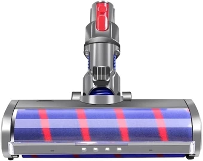 Motorized Floor Electric Brush Head Compatible for Dyson V7 V8 V10 V11 Vacuum Cleaner Parts (Color : Set-2)