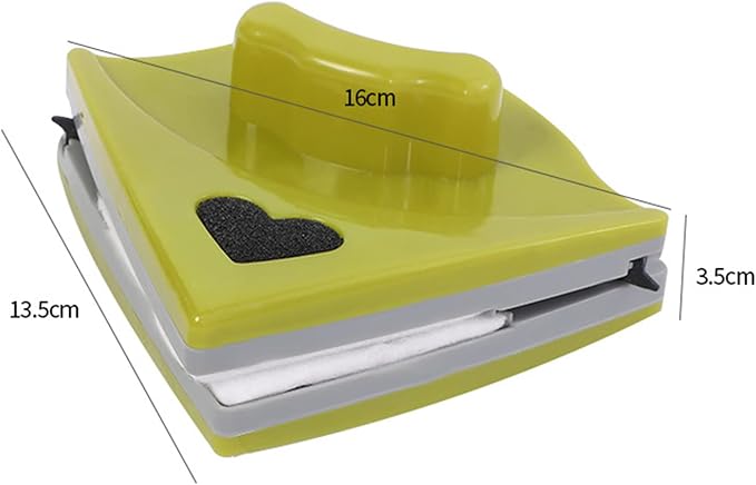 Window Cleaner Magnetic Double Side Glass Cleaning Brush Magnetic Glass Cleaner for Window Magnetic Window Cleaner Brush Household Cleaning Tools