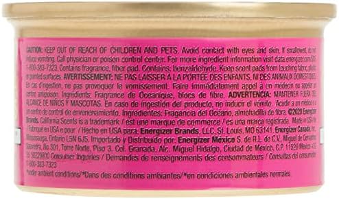 Can Air Freshener and Odor Neutralizer by California Scents Set of 12 Spillproof Cans for Home and Car Coronado Cherry Fresh and Bold 1.5 Oz Each
