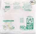 Japan Sanipack Y16H Trash Bags Polybags With Handles Half Folding No. 40/30 100 Pieces Trash Bags
