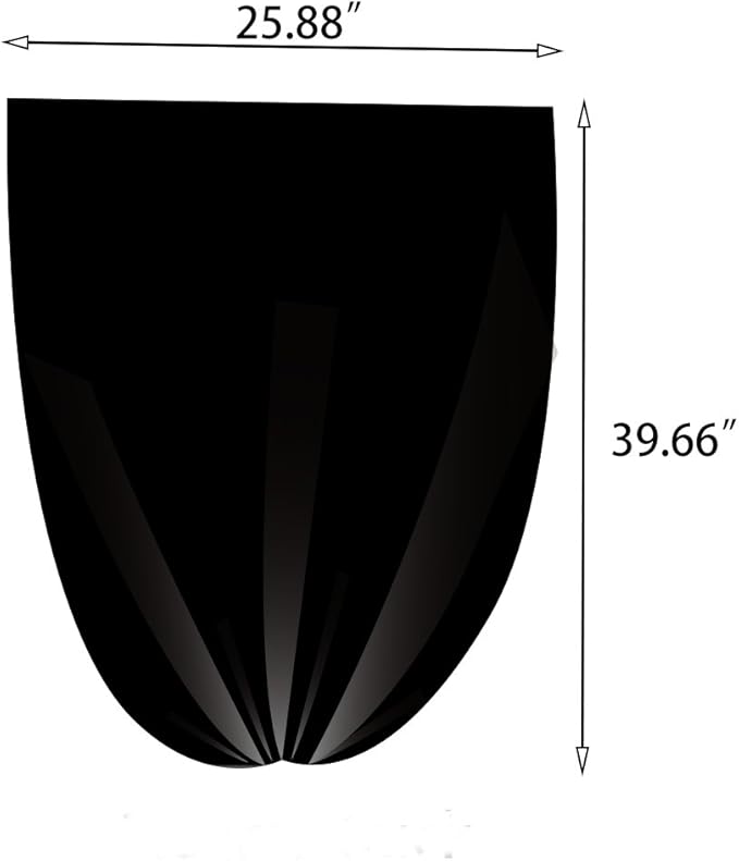 18 Gallon Large Trash Bag Black Kitchen Garbage Bags 95 Counts