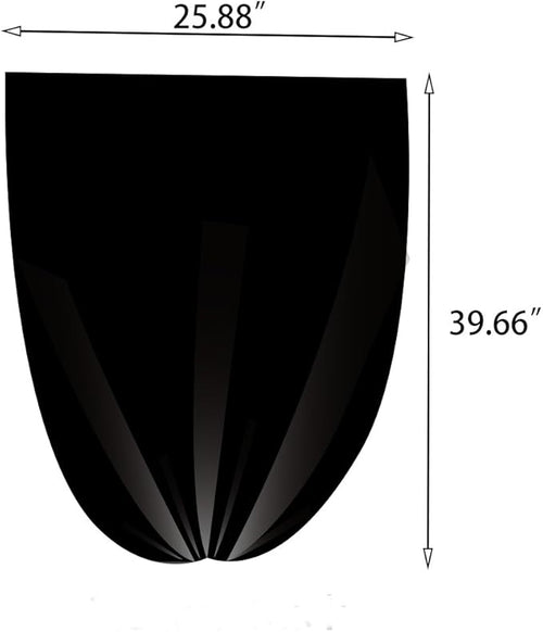 18 Gallon Large Trash Bag Black Kitchen Garbage Bags 95 Counts