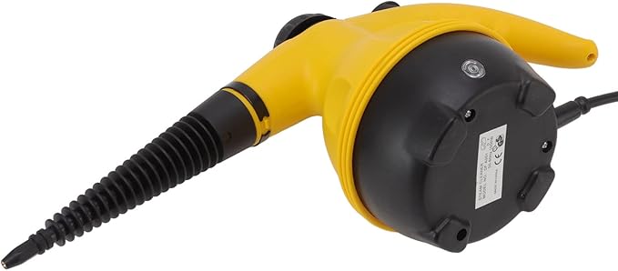 Pressurized Multi-Surface Steam Cleaner Tool Handheld Steam Cleaner Yellow High Temperature Stem Cleaner Portable Electric Stem Cleaning Machine for Cleaning Sink