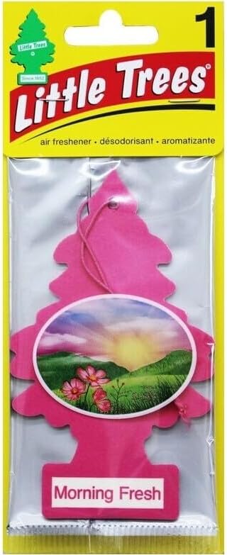 Little Trees™ U1p-10228 Pine Tree Shape Auto Air Freshener Morning Fresh (Pack of 24)