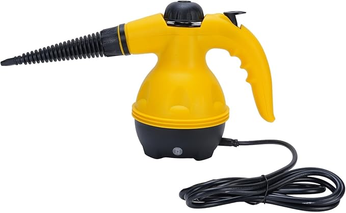 Handheld Steam Cleaner 1000W IPX4 Protecting Multipurpose Steam Cleaner for Home (US Plug 110V)