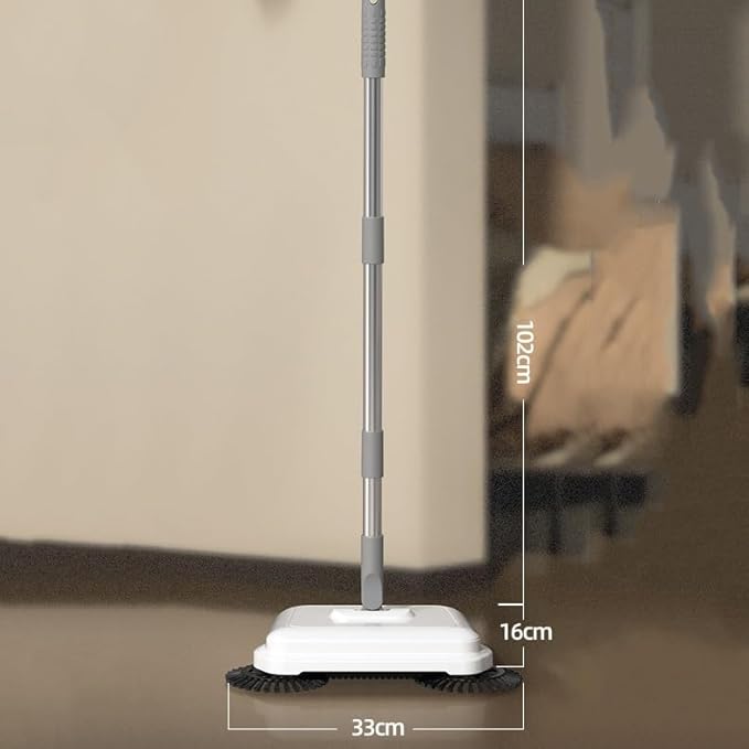 Hand Push Sweeper Household Broom Dustpan for Mopping The Floor
