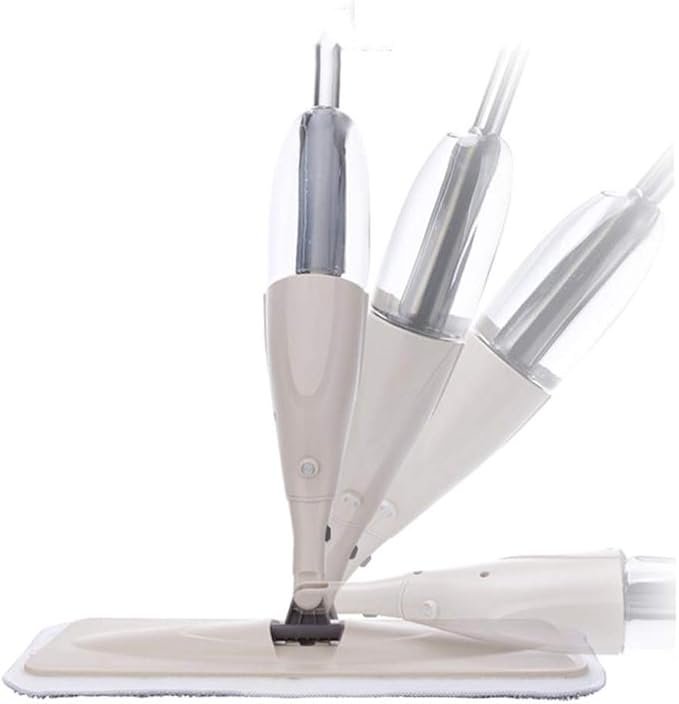 Spray Floor Mop with Reusable Microfiber Pads 360 Degree Handle for Home Kitchen Laminate Wood Ceramic Tiles Cleaning