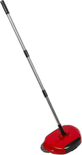 Hand Push Sweeper 360° Rotating Broom Dustpan for Easy Cleaning Random
