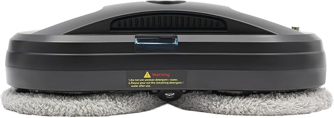 Window Cleaning Machine Cleaner Robot Smart Glass Cleaning Machine 22000rpm 110V Auto Water Spray Window Cleaning Robot for in/Exterior Highrise Windows