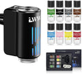LWW Smart Car Air Freshener Diffuser Rechargeable Car Aroma Diffuser with 3 Spray Modes &amp Color Light Long Lasting Auto Scent Diffuser with 8 Essential Oils for Car Home Office Black