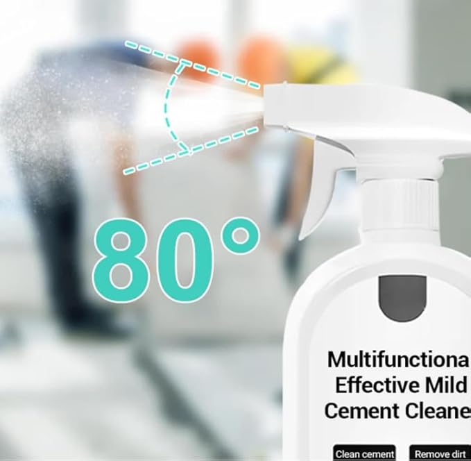 Multifunctional Effective Mild Cement Cleaner Ready-To-Use Cement Cleaner &amp DegreaserConcrete Stubborn Mud Remover Powerful Dissolver Dust Removal