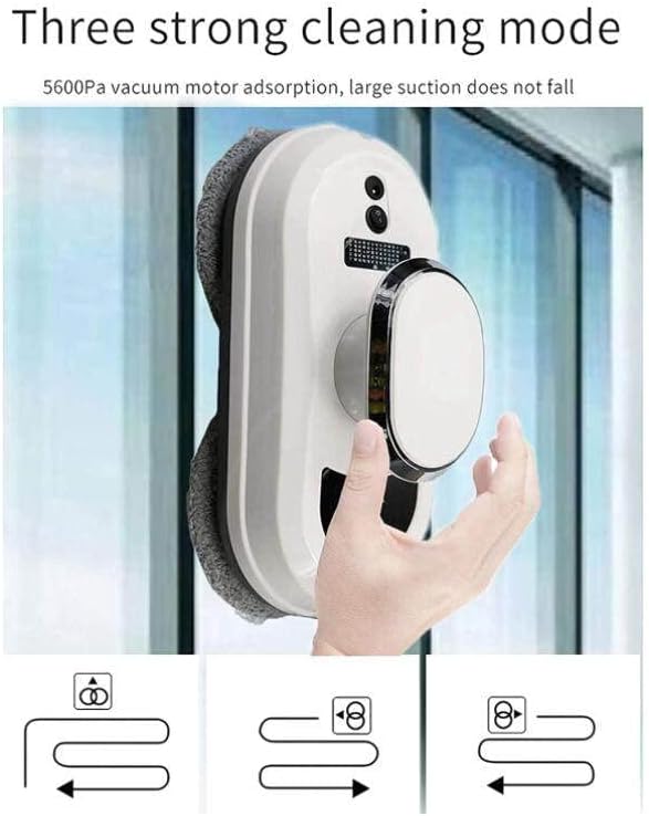 Window Robot CleanerVacuum Adsorption Cleaning System 5-Fold Anti-DropFully Automatic Electric Remote Control Glass Cleaning RobotOfficeShopHomeOffice Buildings