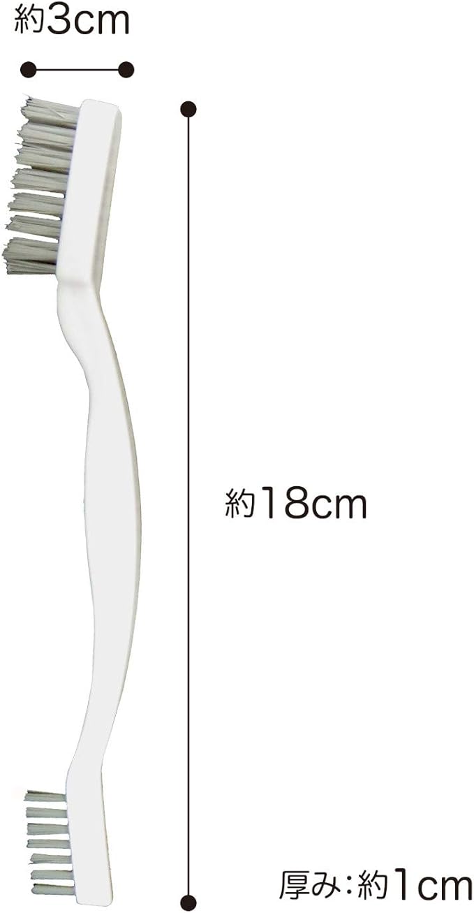 OHE 67076 Quick 2 Sumizumi Brush Pack of 3 Width 3.3 x Depth 0.4 x Height 8.5 inches (8.5 x 1 x 21.5 cm) White