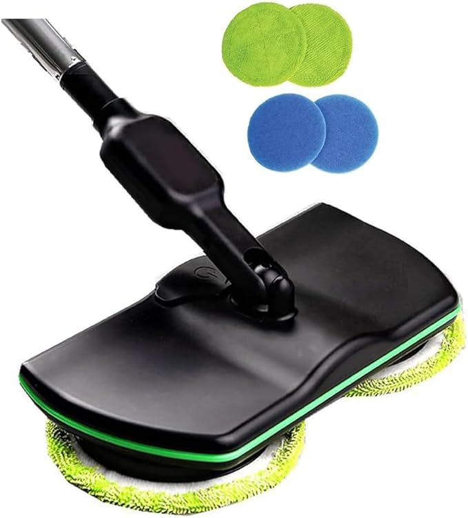 Electric Mop Cordless Electric Spin Wireless Automatic Floor MopHome Handheld Rechargeable Floor Cleaner Polisher for Hard Wood Tile VinylMarble and Laminate Floor