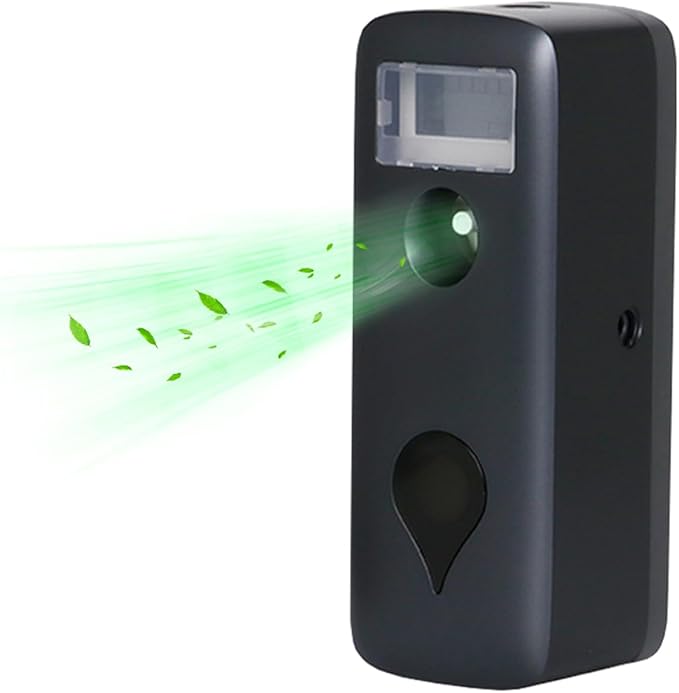 300ml Automatic Air Freshener Spray Dispenser | Dual Power Supply | LCD Fragrance Diffuser for Home &amp Office | Customizable Scent Control