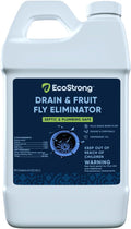 Fruit Fly Drain Treatment | Drain Fly Eliminator | Eliminates Gnats Sewer Flies and More - Works in All Drains - 64 Fl Oz