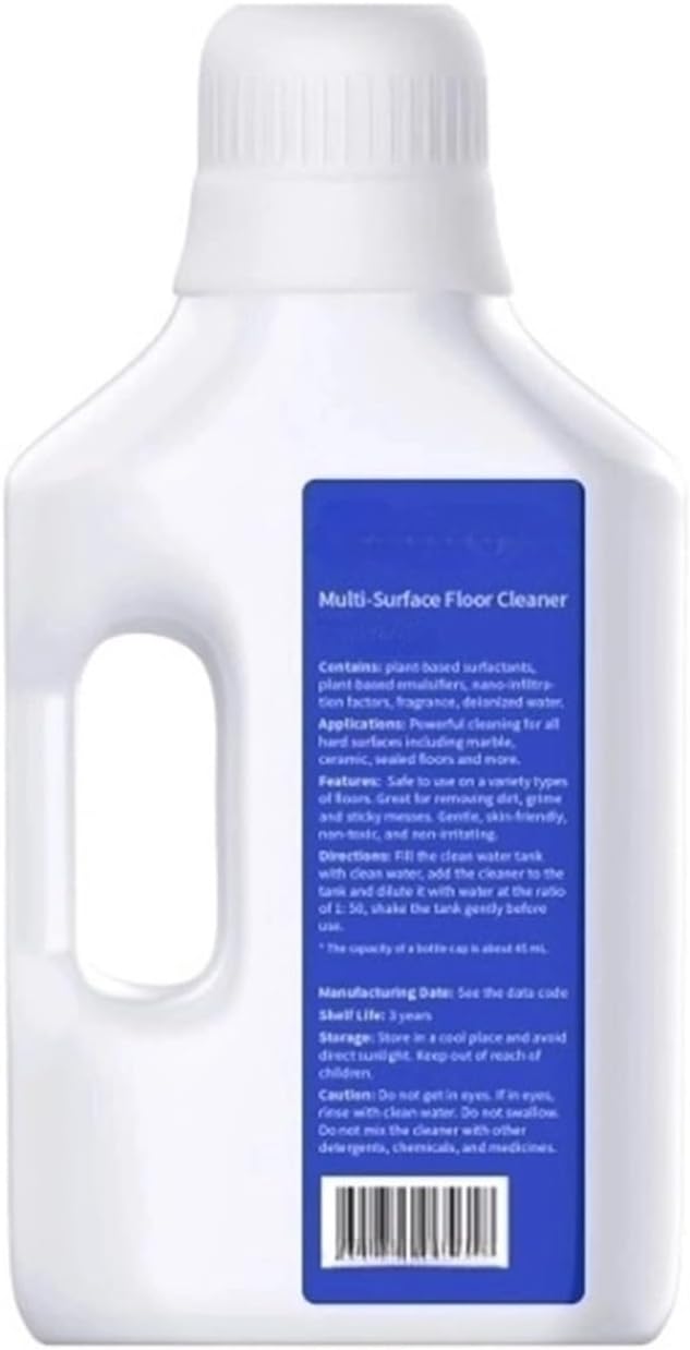 500mL Floor Cleaning Solution. Compatible With Dreame. W10 Pro / H11 / H11 Max / H12 / H12 Pro / M12 Vacuum Cleaner Specific Quick Cleaning Solution