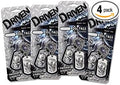 Driven by Refresh (88107) Dog Tags Novelty Black Out Air Freshener (Pack of 4)