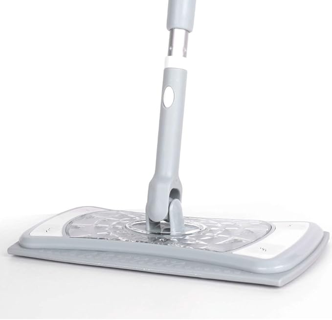 Retractable Electrostatic Dusting Flat Wood Floor Rotating Vacuum Mop for Home Kitchen and All Floor Surfaces