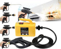 2600w Portable Steam Cleaner High Commercial Steam Cleaning System 360 ° Cleaning/Hand-Held Pressurized Steam Cleaner for KitchenCarRange Hood