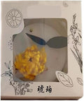 Wardrobe Aromatherapy Wax Tablet Hangable Wardrobe Shoe Cabinet LastingPlant Extracts for Home Office ﻿(6pc-Amber)