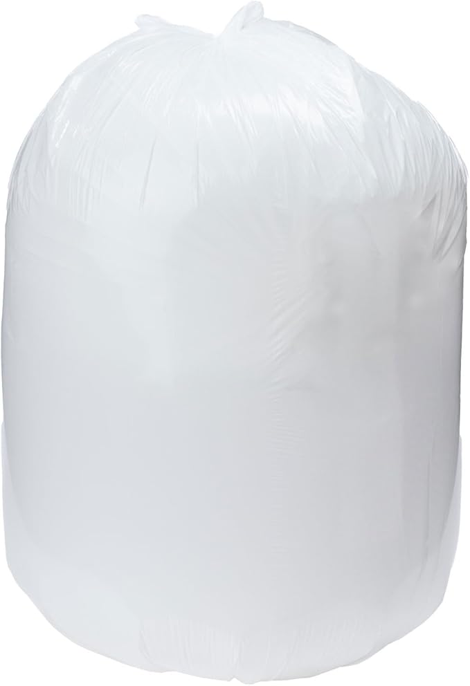 Ultrasac Heavy Duty 55 Gallon Clear Trash Bags - (Value 50 Pack) - 1.2 MIL equivalent Industrial Strength Plastic 37 x 54 for 50-55 Gal Cans -Fits Toter Rubbermaid Brute Carlislie Bronco etc.