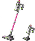 Home Stick Vacuum: Detachable 50Min Battery Anti-Tangle Multi-Attachment