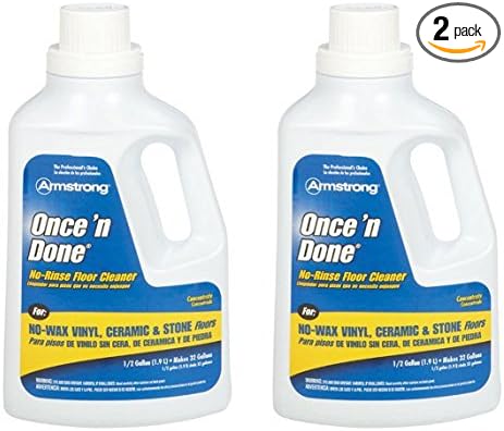 Armstrong 330806 Armstrong Once 'N Done Cleaner Concentrate 1/2 Gallon (64OZ) - by Armstrong