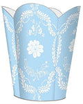 Marye-Kelley WB529 - Blue Provencial Wastepaper Baskets