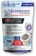 Dr. Pooper Toilet Bowl &amp Septic Tank Cleaner—Powerful Stain Remover &amp Odor Eliminator—Bio-Activated Formula for Deep Cleaning &amp Septic Maintenance—Safe for Pipes &amp All Plumbing Systems