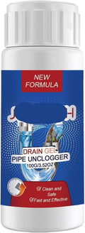 Pipe Drain Unblocker for Kitchen &amp Bathroom - Odor Eliminator Clog Remover Grease Dissolver(2PCS)