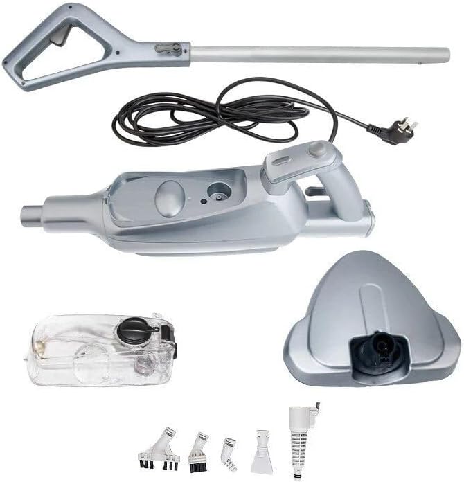 Steam Cleaner Mop with Attachments Efficient 1600W Hand Held Steam Cleaner for Home Steam Mop for Hardwood Floors Mops Portable Steamer for Floor Carpet Cars Tiles Grout Cleaning