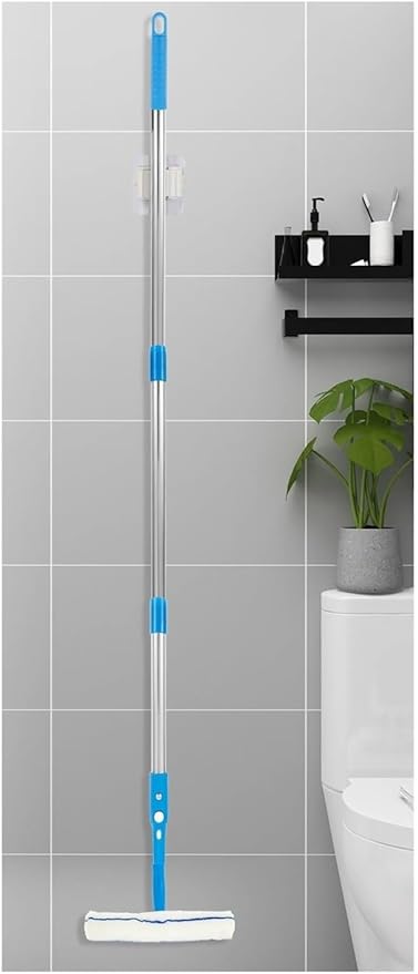 Extended Window Cleaner Kit Glass Squeegee Flooring Duster Mop Household Wiper Washing Cleaning Brush Tools