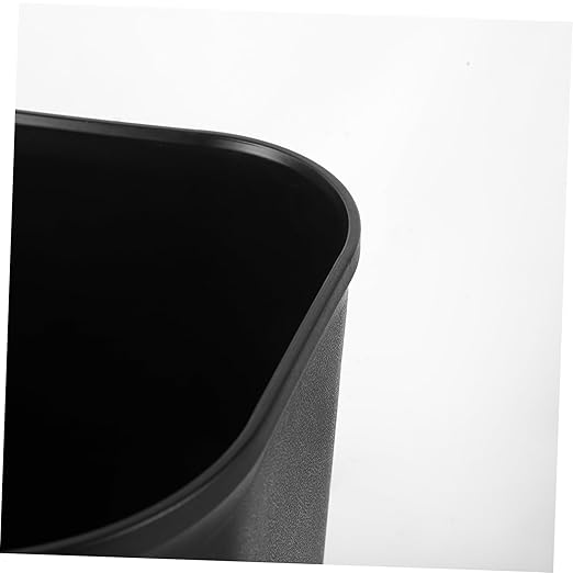 PRETYZOOM Space Saving Garbage Can for Compact Trash Bin for Under Desks and Narrow Spaces Easy to Clean Wastebasket for and Kitchens